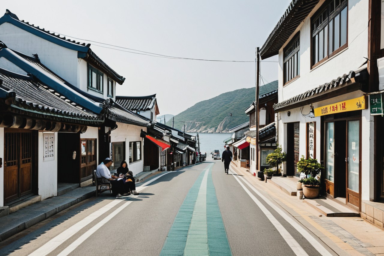 한적한 지방 마을