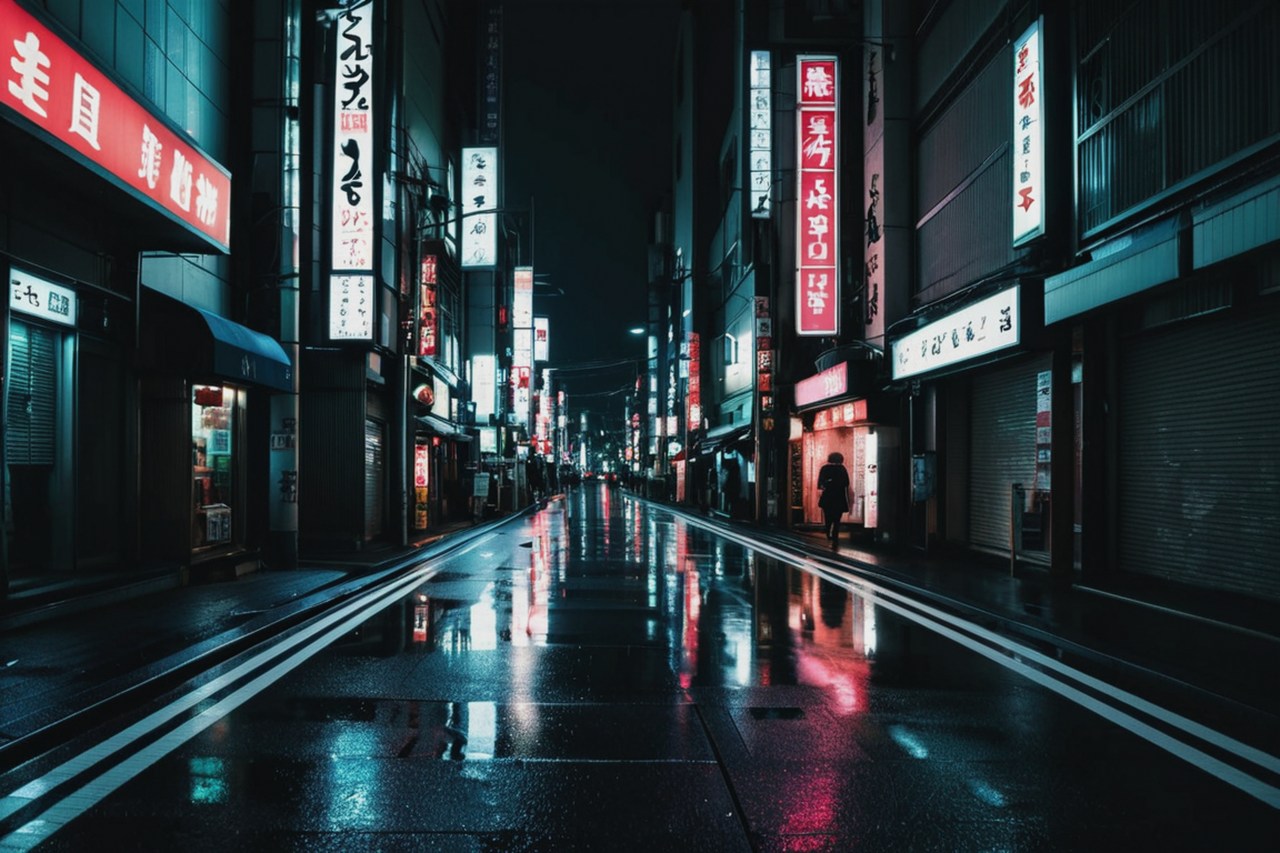 고스트와이어 도쿄 게임 화면