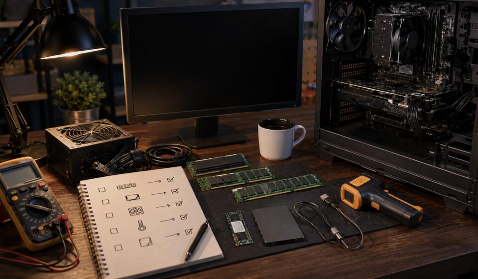 PC 프리징 원인 찾는 법 – 메인보드 교체까지 가기 전 확인할 순서