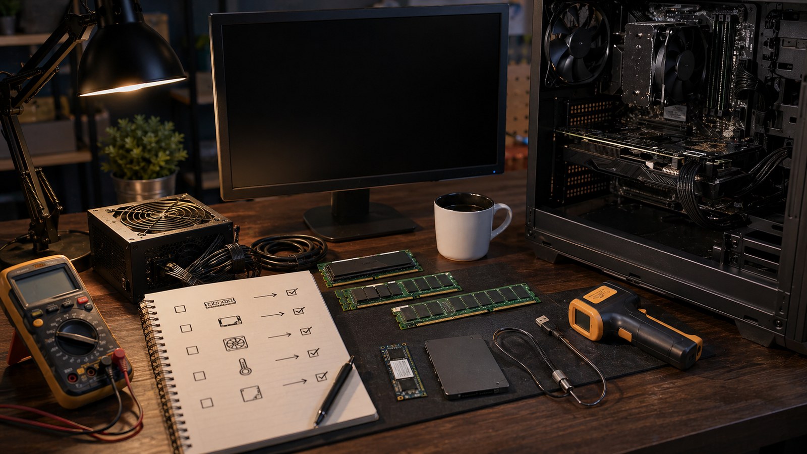 PC 프리징 원인 찾는 법 – 메인보드 교체까지 가기 전 확인할 순서